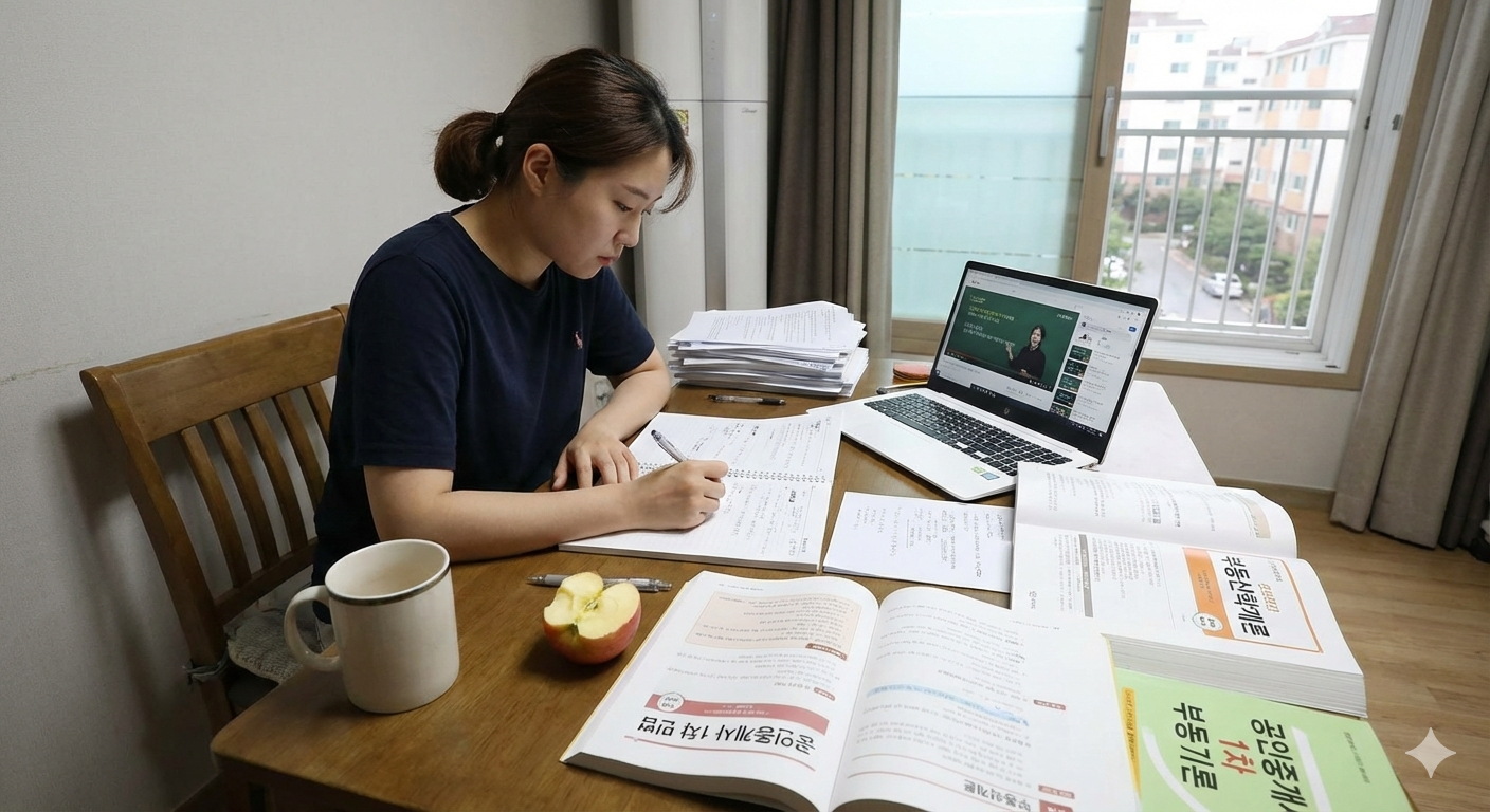 공인중개사 시험 사진