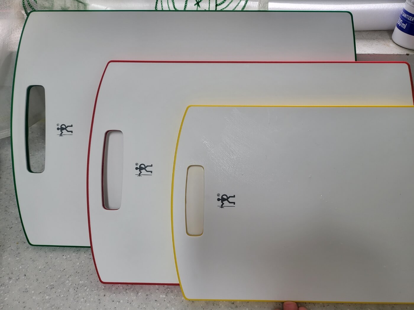 코스트코 헹켈 도마 세트 대형 중형 소형 3개 세트 멀티컬러