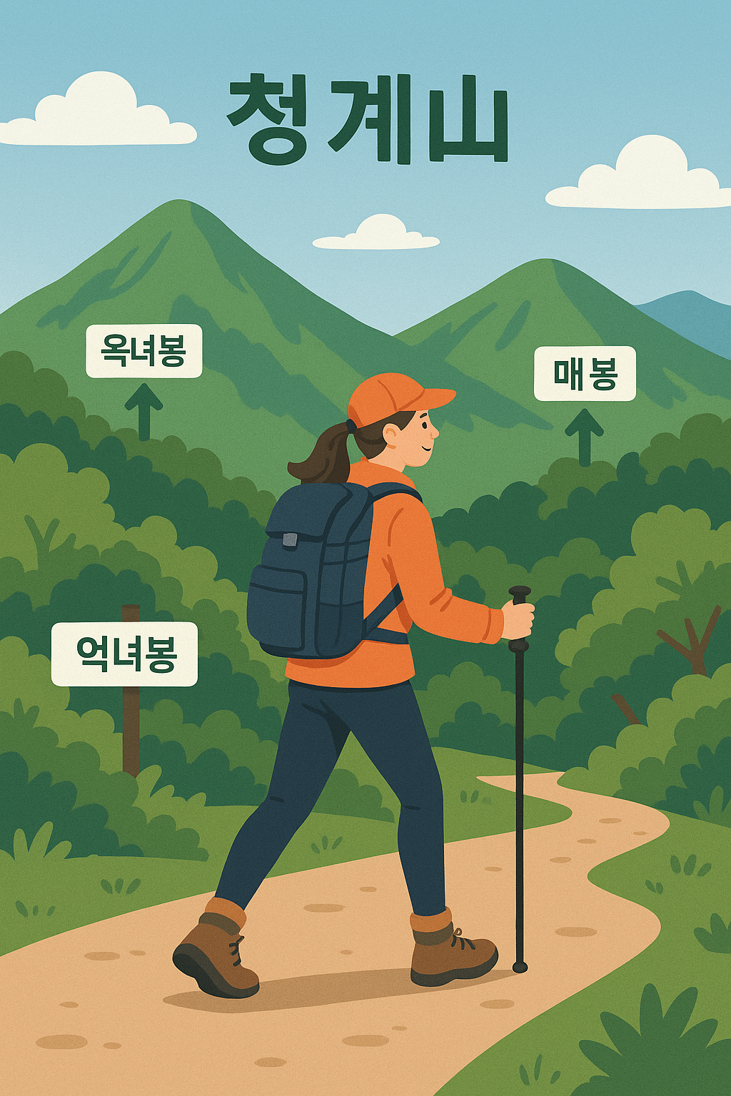 40대 여성 혼자 가기 좋은 청계산 등산코스 BEST 3