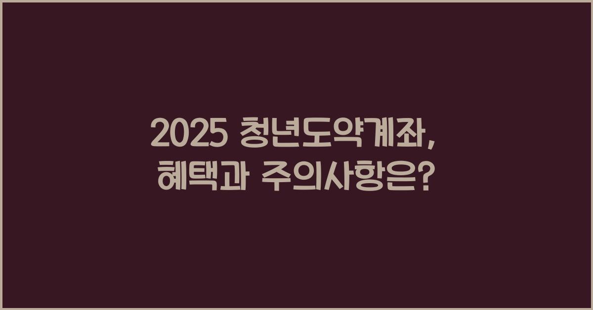 2025 청년도약계좌
