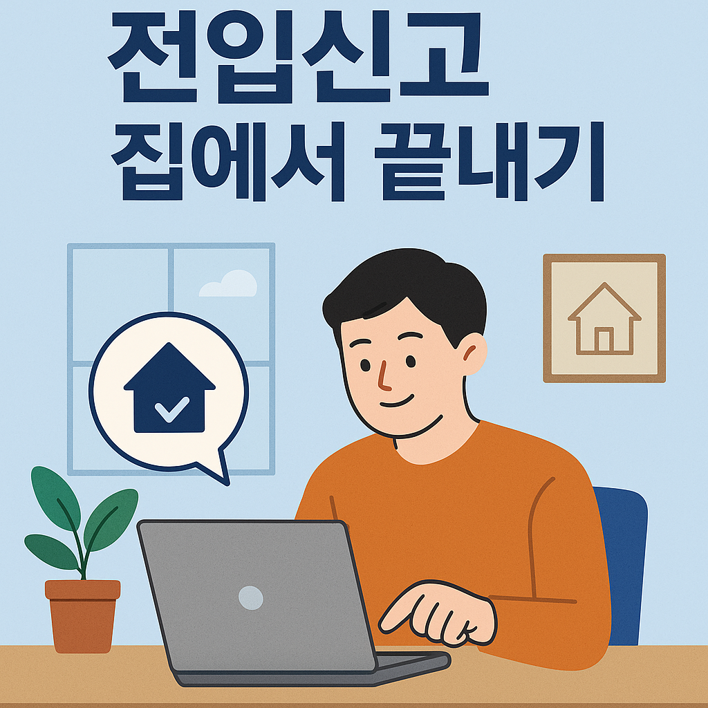 동사무소 안가도 되는 시대, 전입신고 집에서 끝내기