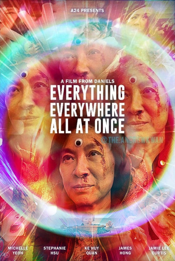영화 에브리씽 에브리웨어 올 앳 원스 포스터