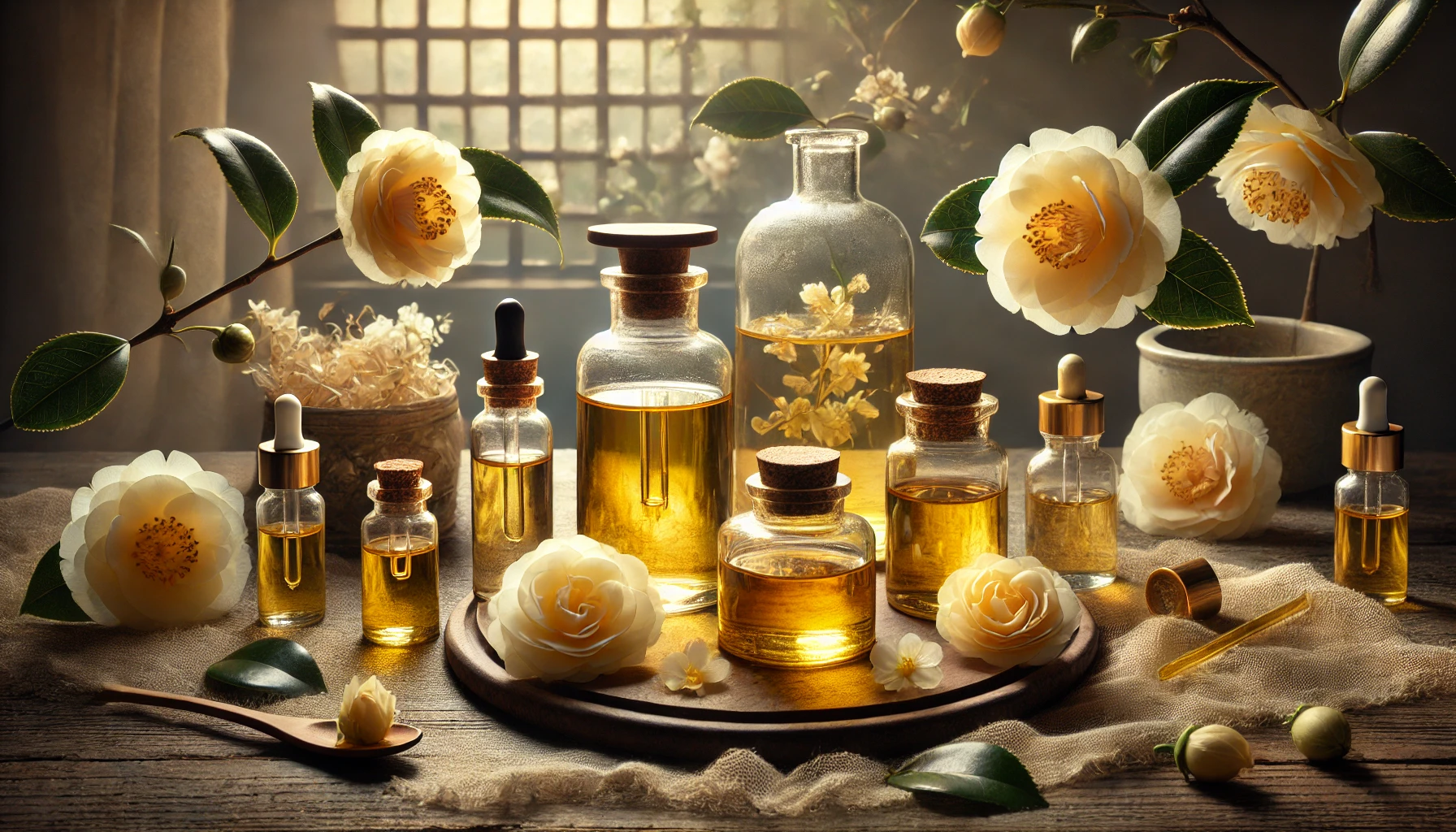 카멜리아 오일의 활용법