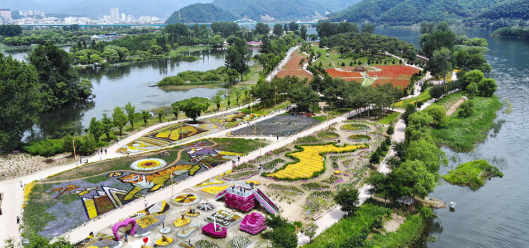 자라섬_꽃_페스타_전경