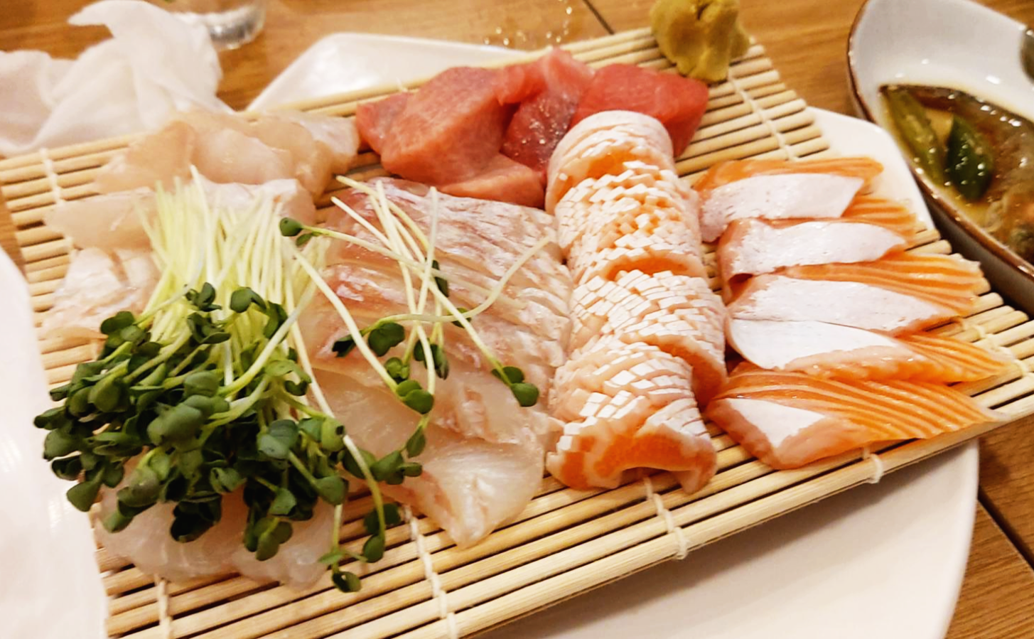 은행골 광어연어회