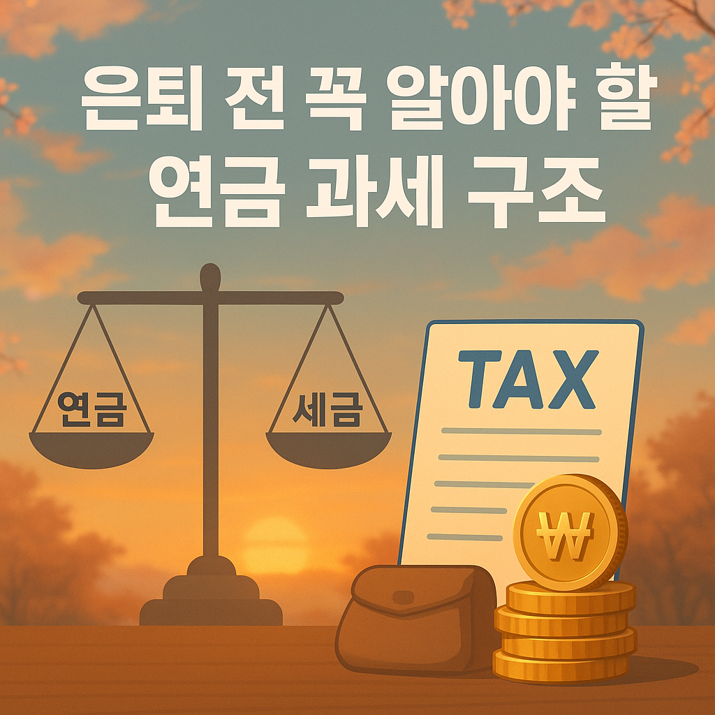 은퇴 전 꼭 알아야 할 연금 과세 구조