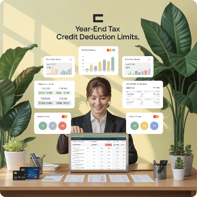 연말정산 카드공제 한도 이미지