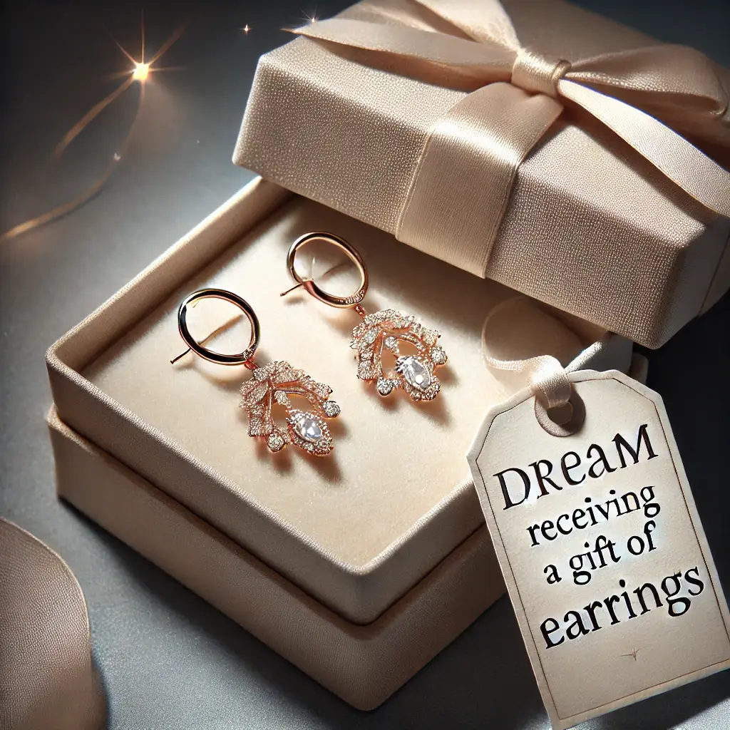 귀걸이선물 받는 꿈 해몽