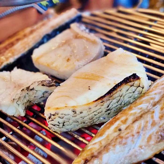 한국인의 밥상 전남 고흥 반건조 생선 숯불 구이 맛집
