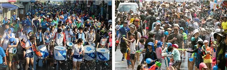 살수대첩-거리퍼레이드-행사사진