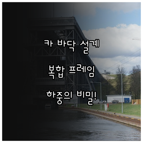 카 바닥 복합 프레임 시스템과 정격 ..