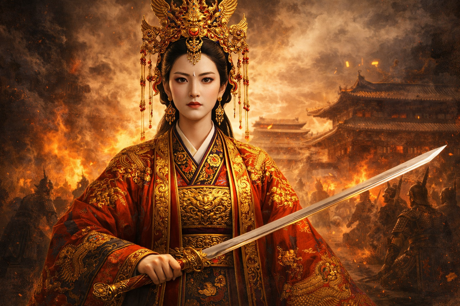 Empress Wu Zetian of China
