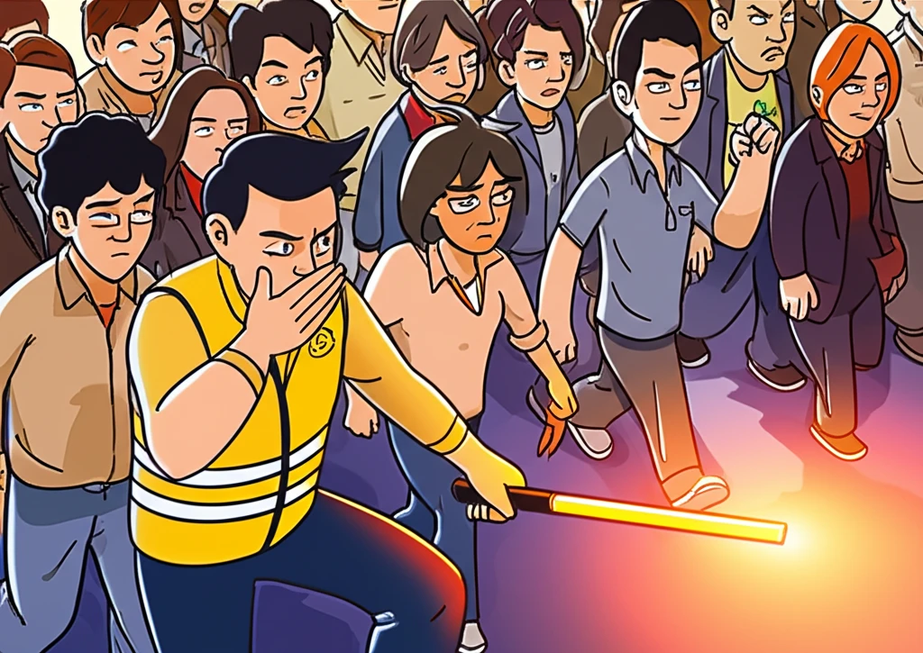 효율적인 소방 대피 훈련을 위한 유도..