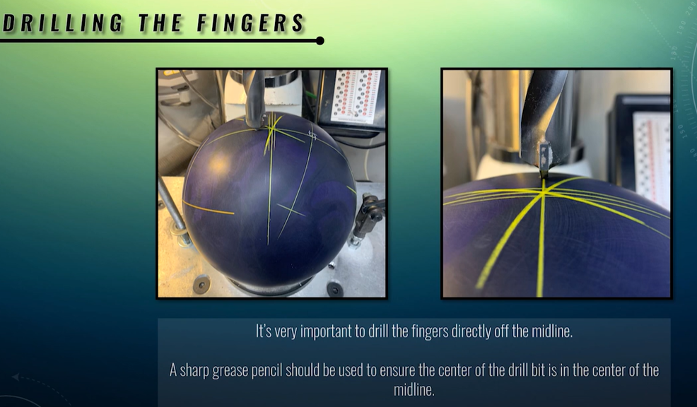 핑거 홀 드릴링