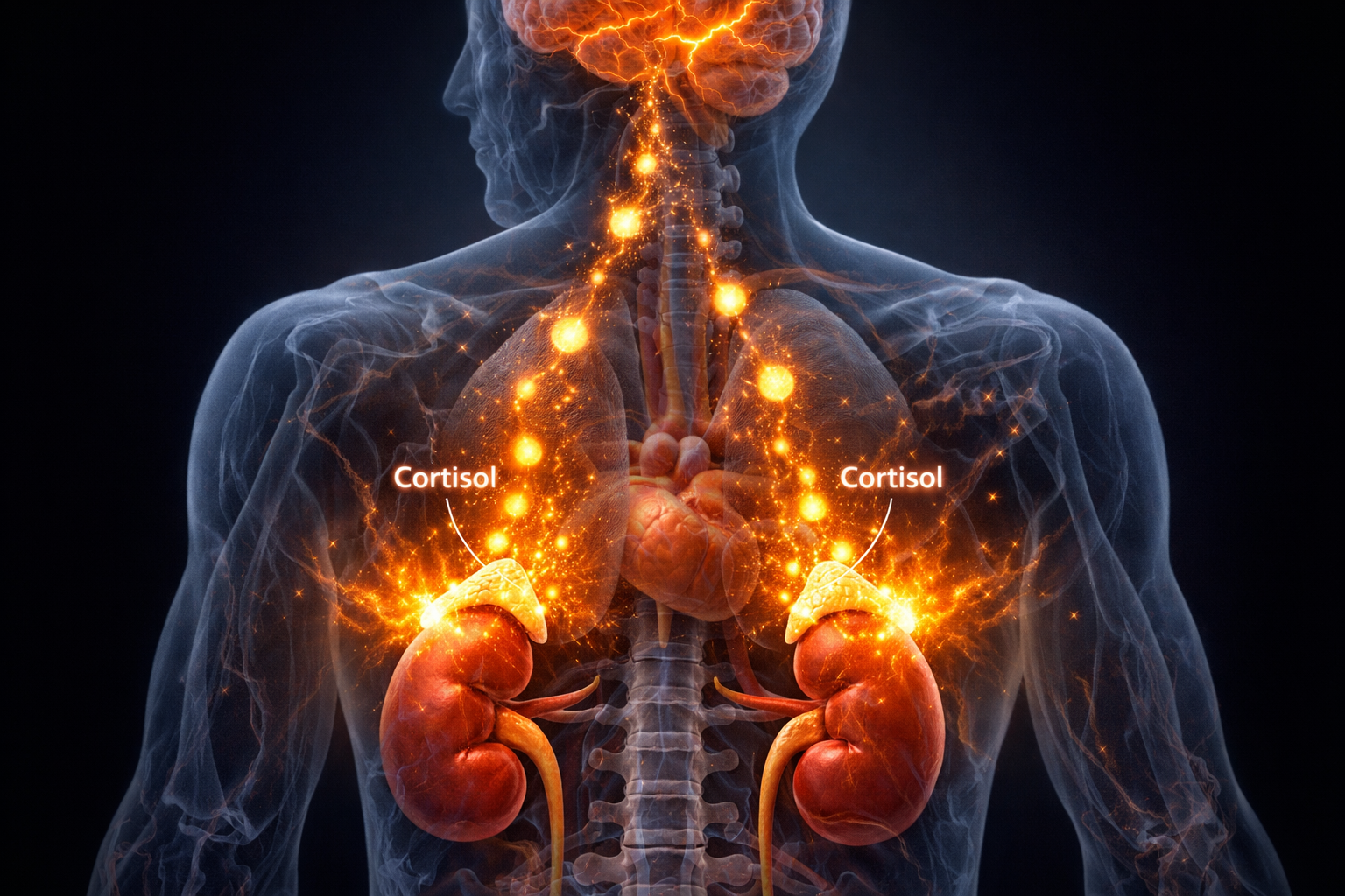 코르티솔 고갈과 부신 호르몬의 불균형