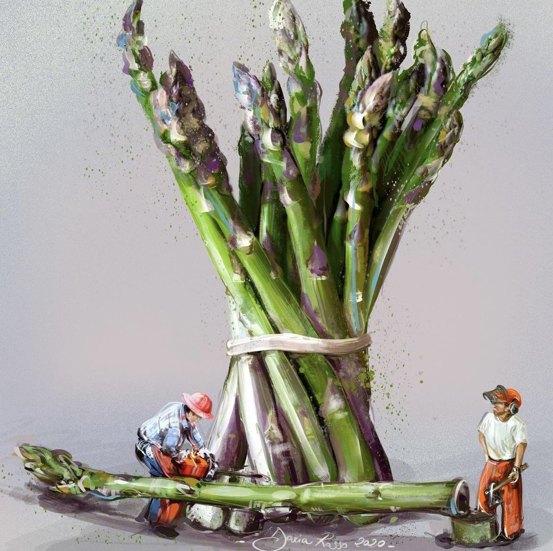 다리아 로쏘(Daria Rosso), 이탈리아, 일러스트레이터, 1994-현재