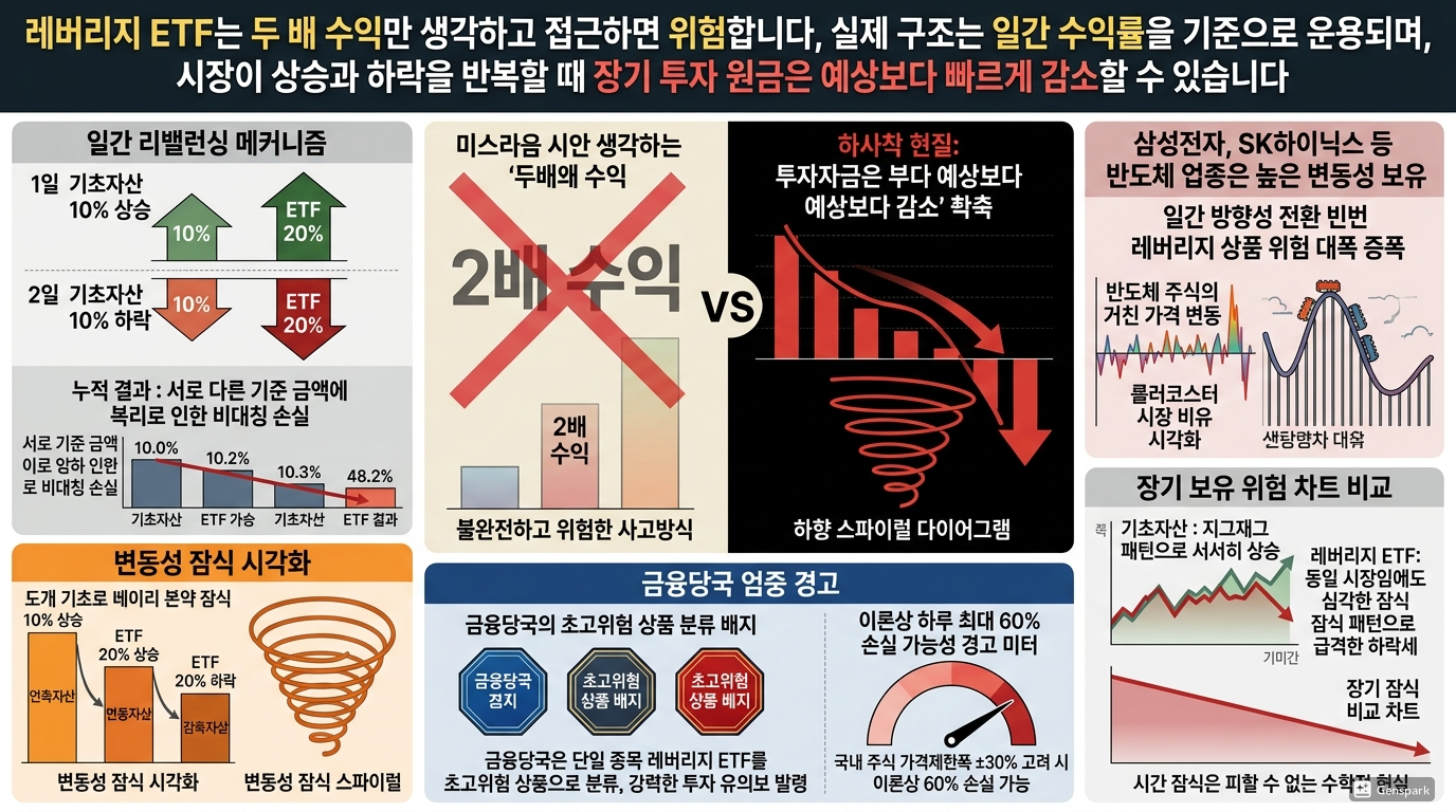레버리지 ETF의 위험한 구조