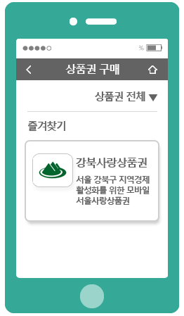 강북사랑 상품권 모바일 구매 사용처 가맹점 등록방법