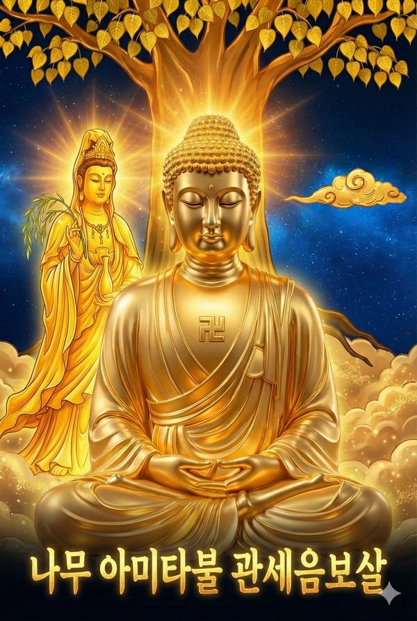 나무 아미타불 나무 관세음보살 나무 마하반야바라밀