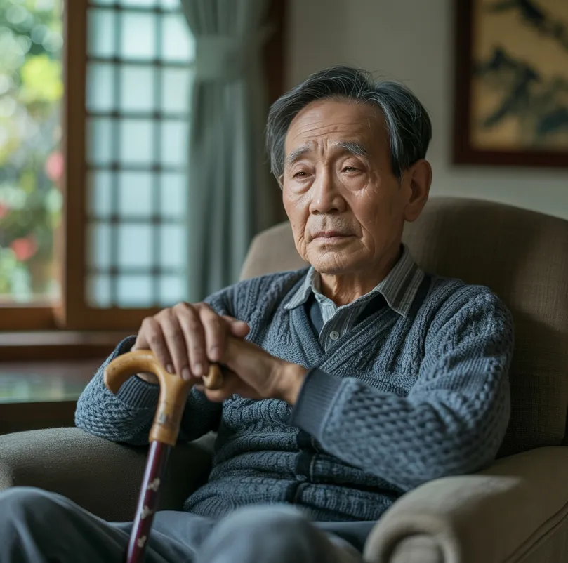 파킨슨병 치매 환자 이미지