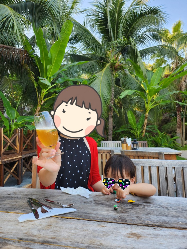 식사 기다리는 중