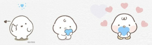 썸원 반려몽 종류: 파랑