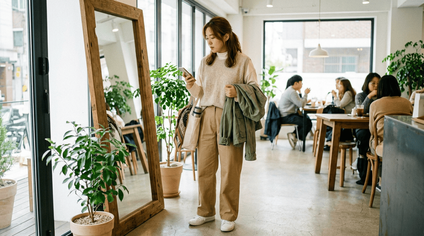 환절기 옷차림 - 가벼운 외투 필수