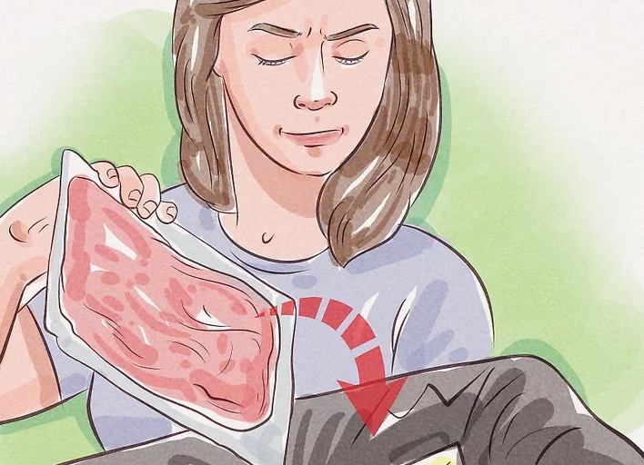 냉장고에 5일 이상 둔 적색육은 버린다