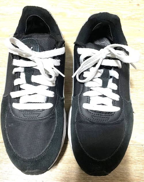 퓨마운동화뒤꿈치수선