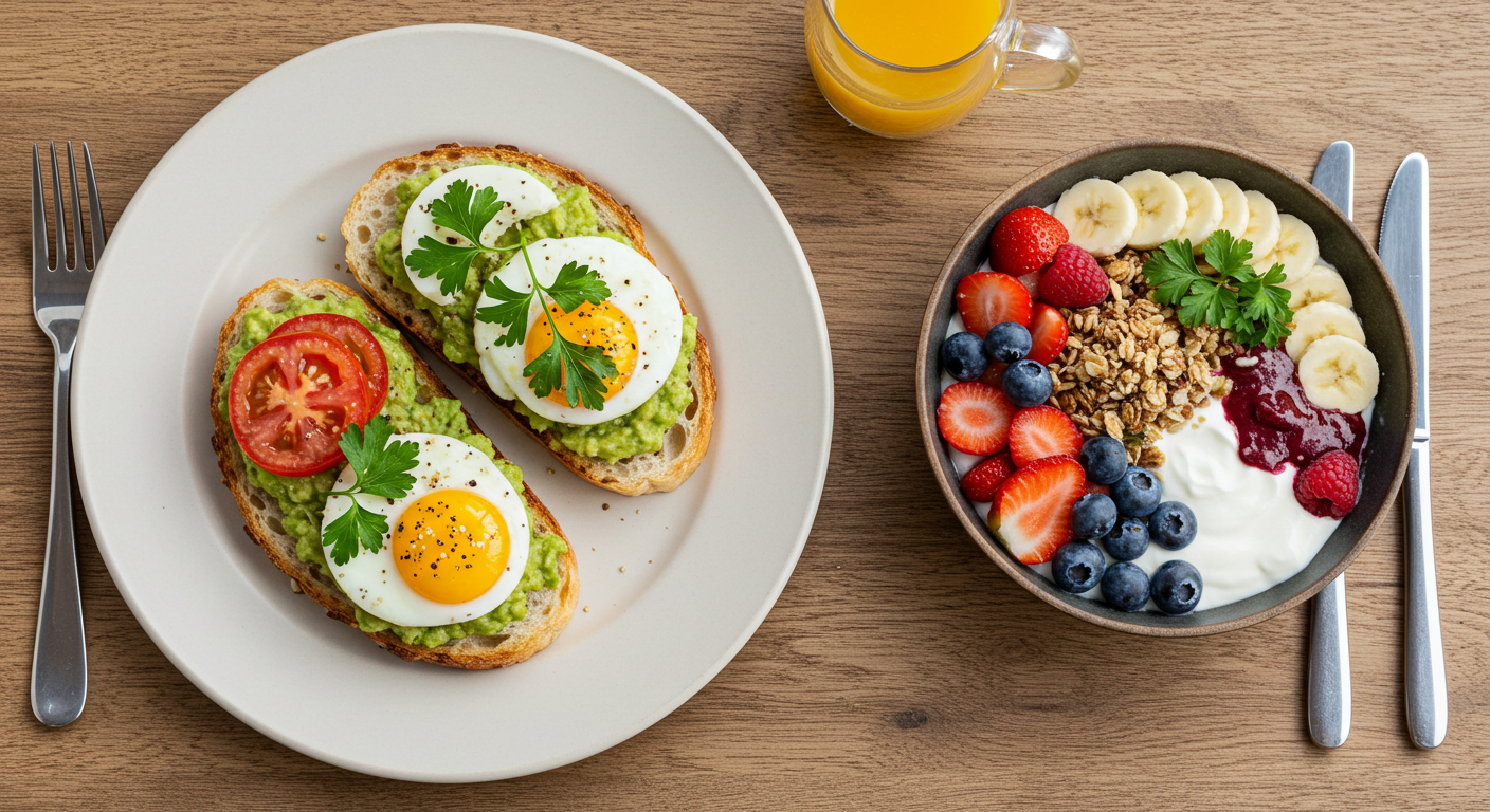 간단하지만 근사한 브런치 메뉴 & 플레이팅