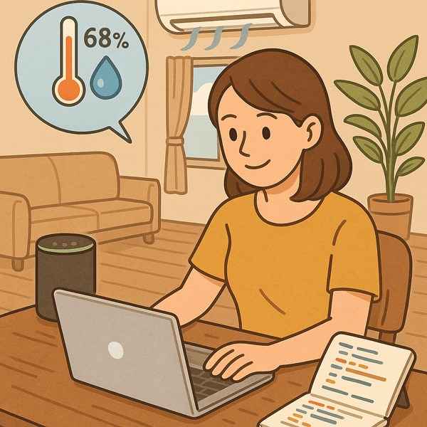 습도 데이터를 해킹한 디지털노마드의 습관 개선 실험기