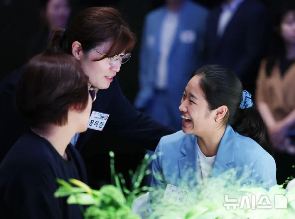 장미란 안세영 모녀