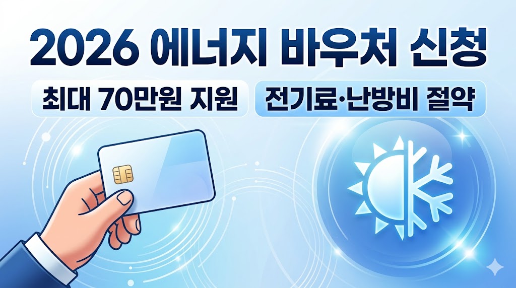 2026 에너지 바우처 신청