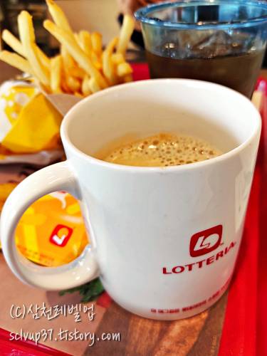 롯데리아 아메리카노S