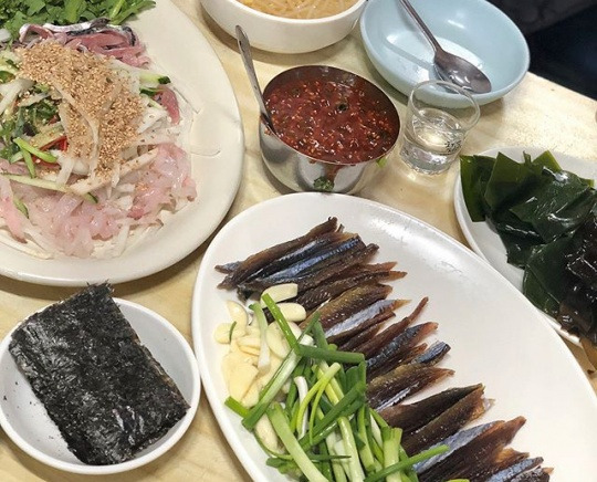 중구 충무로 물회 맛집, 영덕회식당