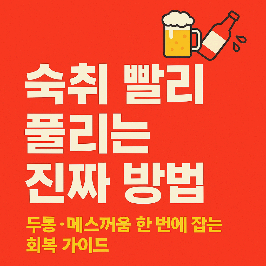 숙취해소