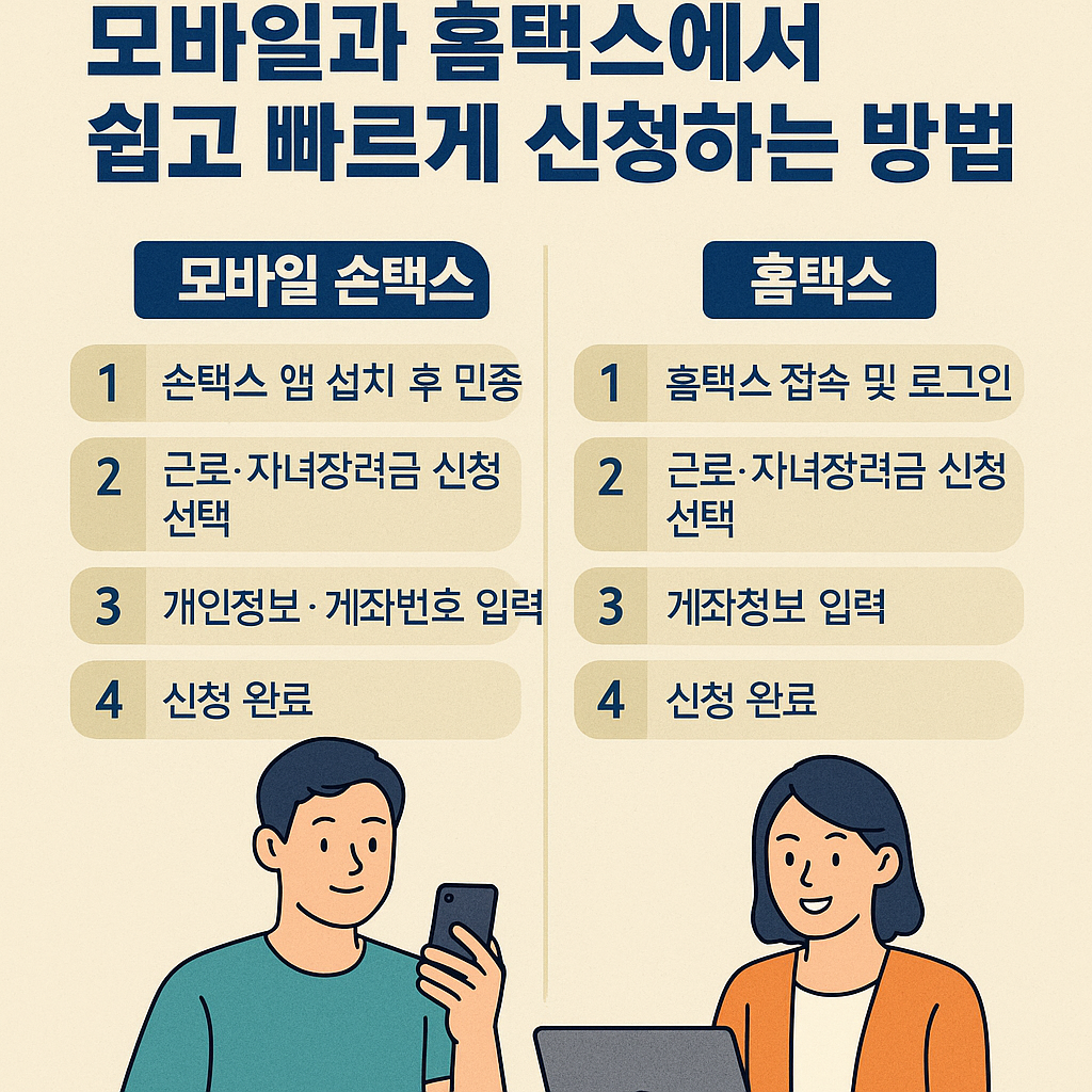 근로/자녀장려금 신청