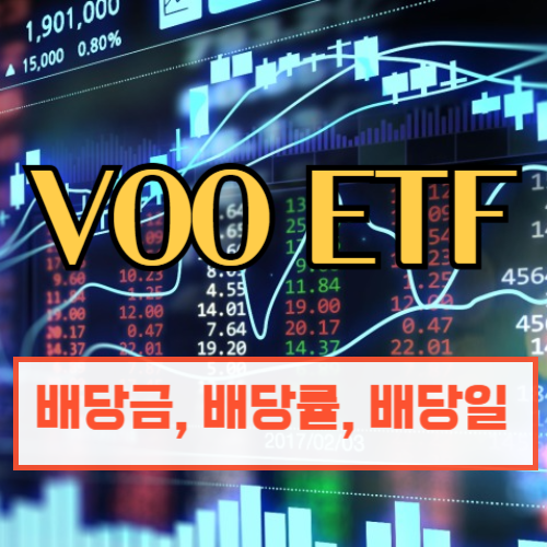 VOO ETF 배당금, 배당률, 배당일