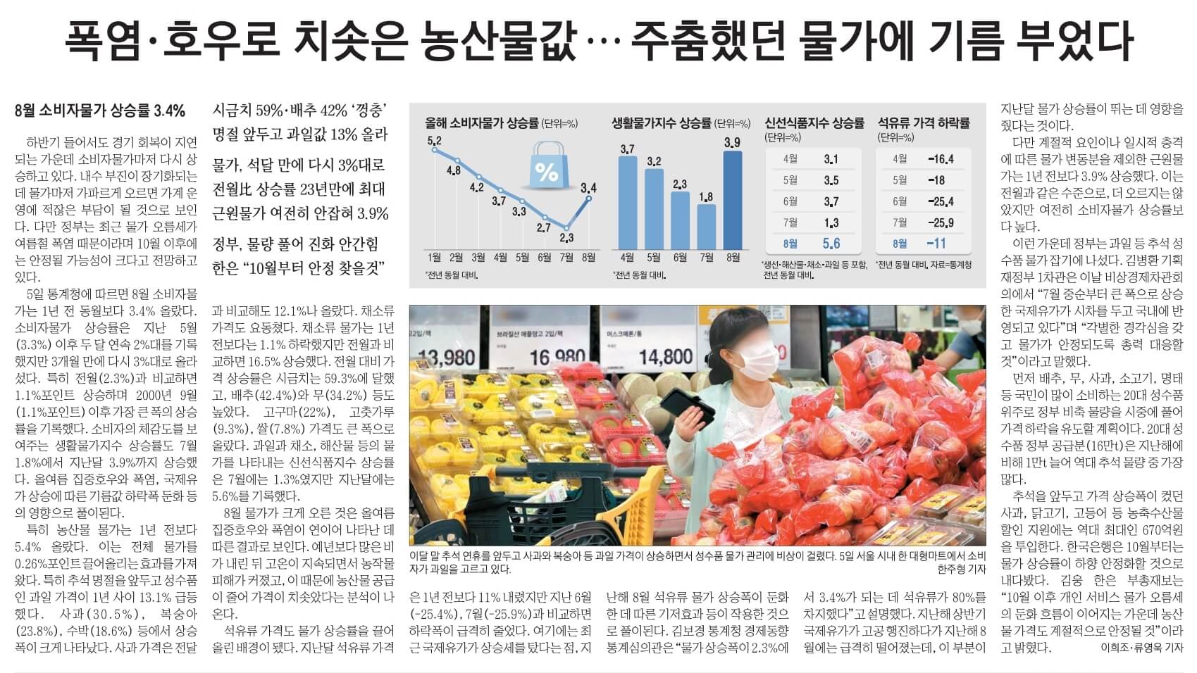 경제뉴스 부동산뉴스 신문스크랩 9월 6일 수 14