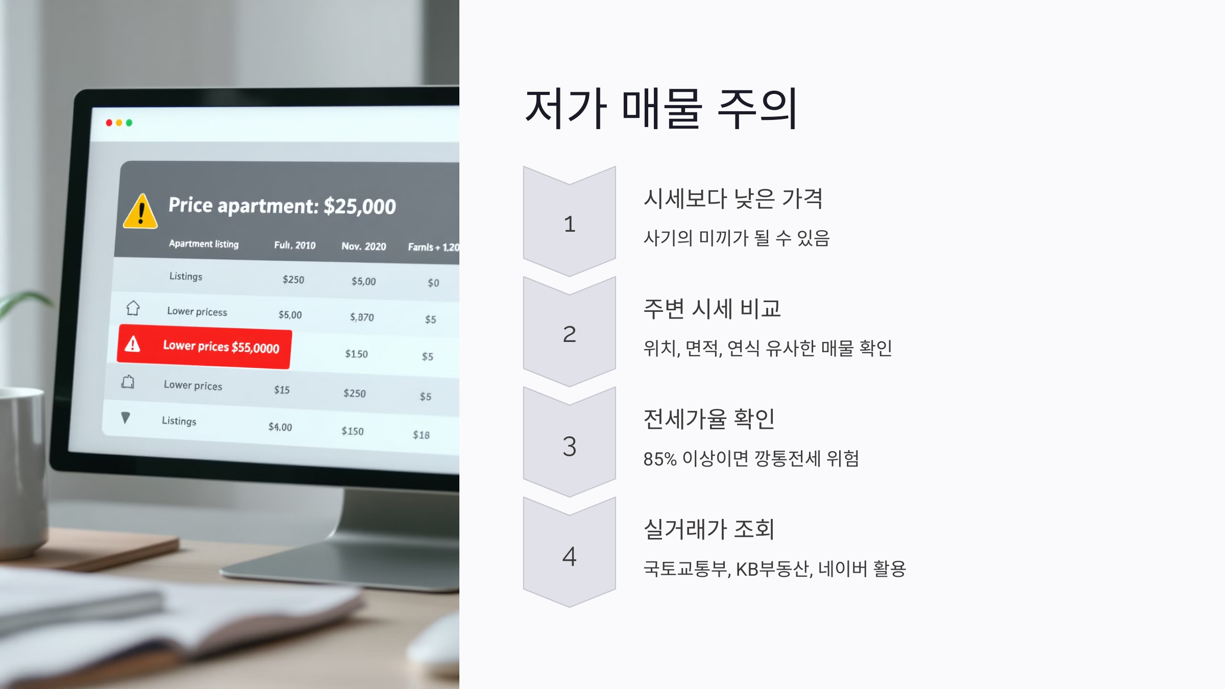 전세사기 저가 매물, 싸다고 서두르면 위험하다