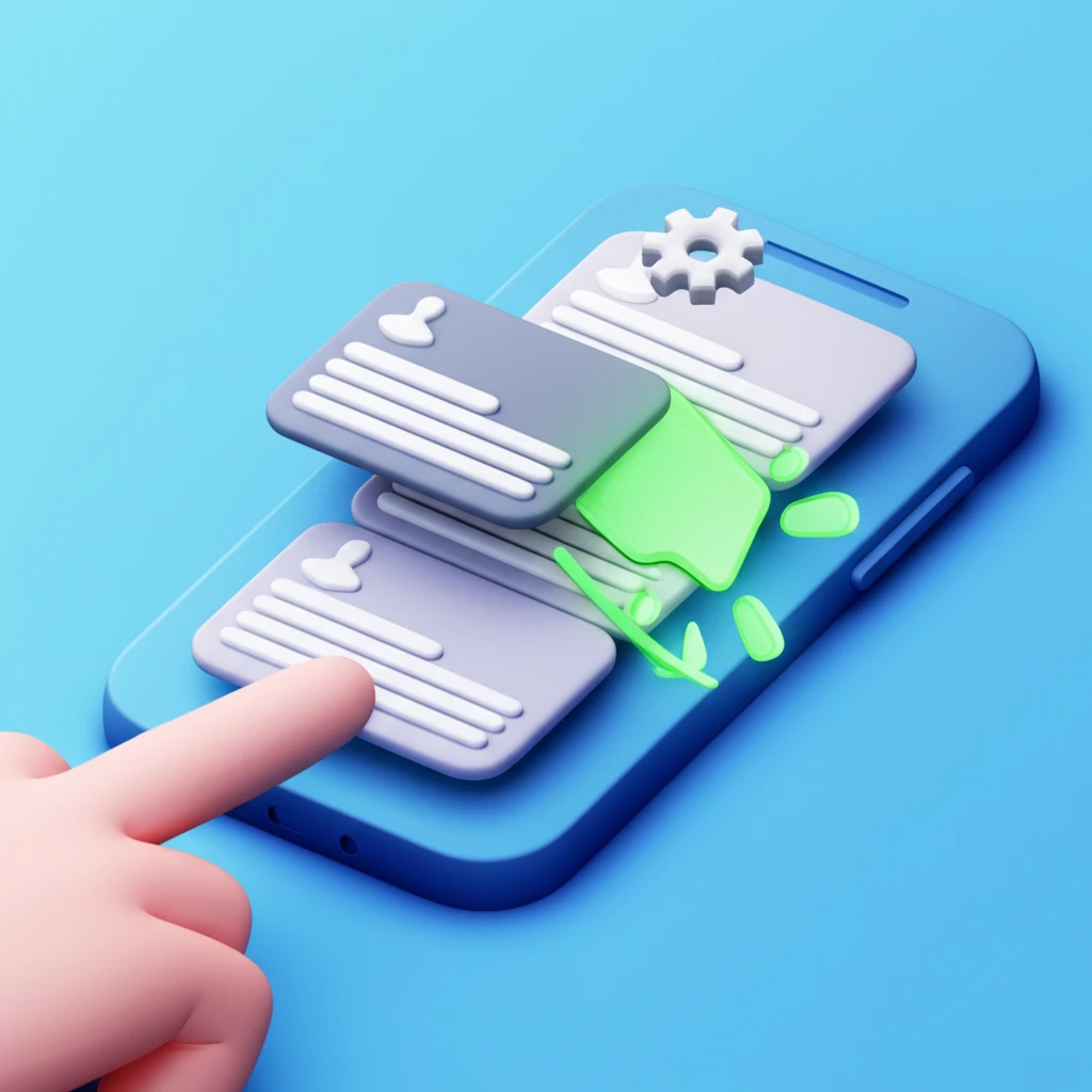 아이폰 광고 전화 스트레스 해소 특정..