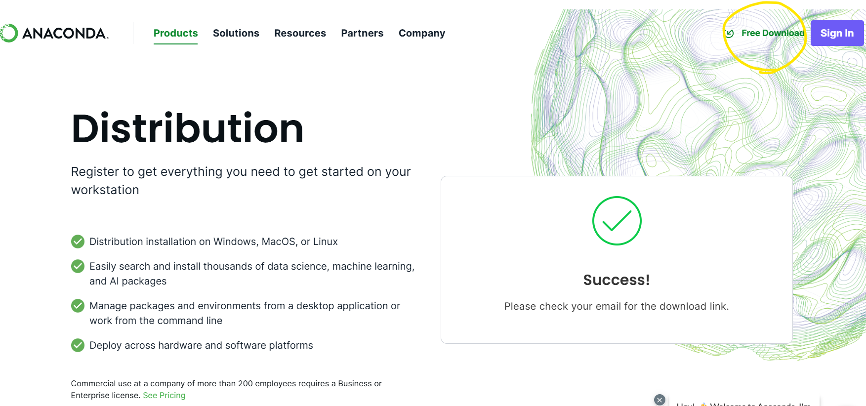 아나콘다 파이썬 설치