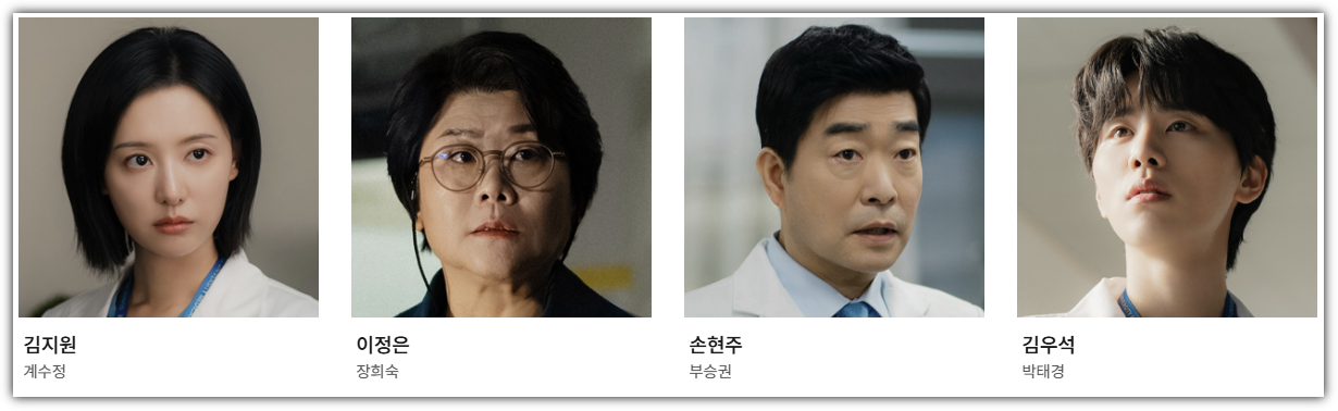 닥터X 등장인물