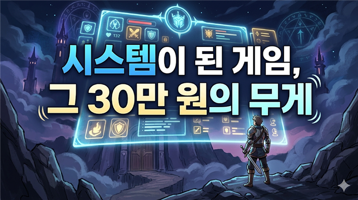 시스템이 된 게임, 그 30만 원의 무게
