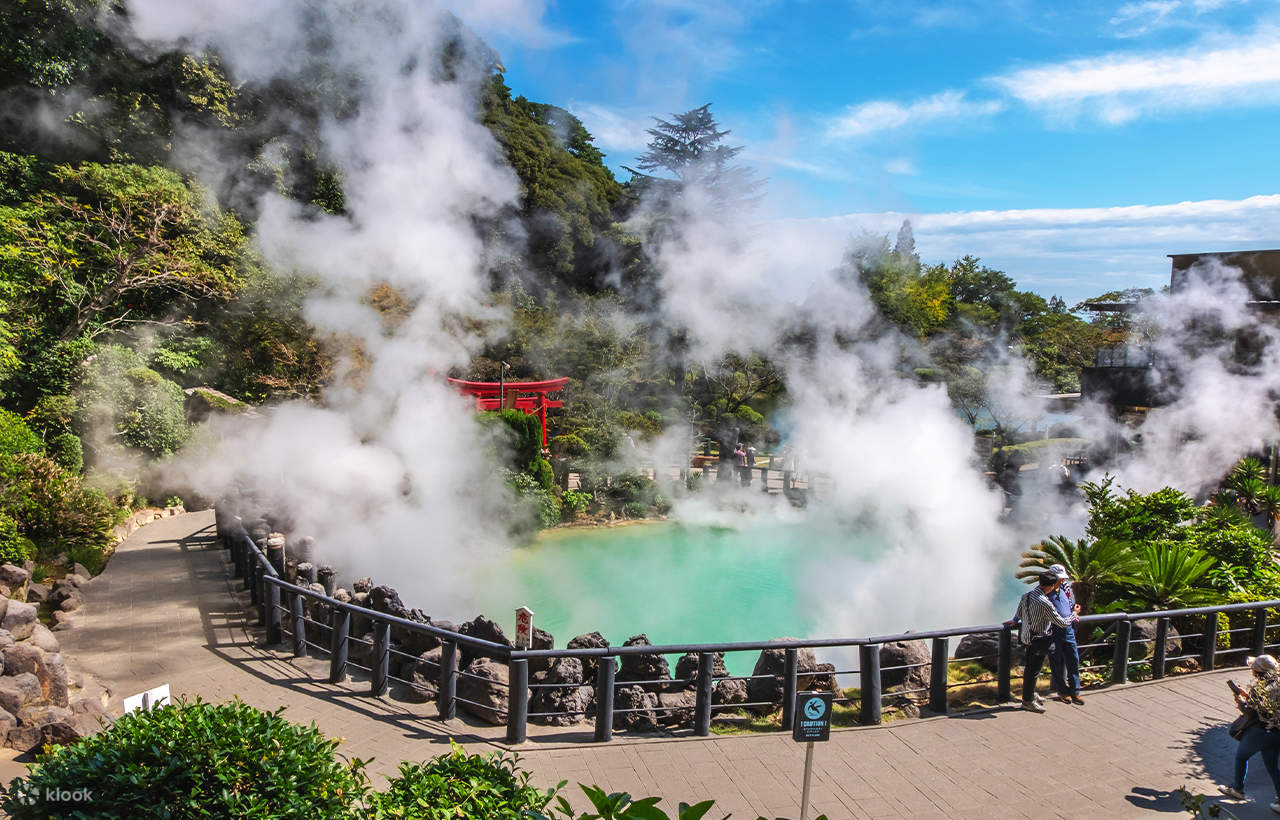 일본 유후인 온천 모습