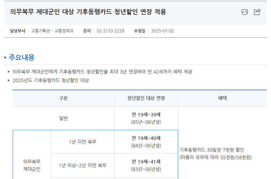 기후동행카드 홈페이지