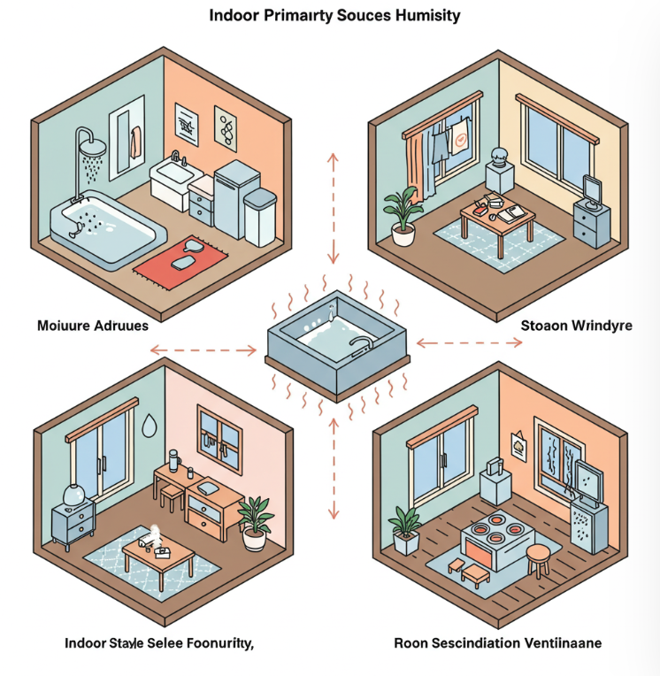 방 안 습도 높이는 진짜 원인