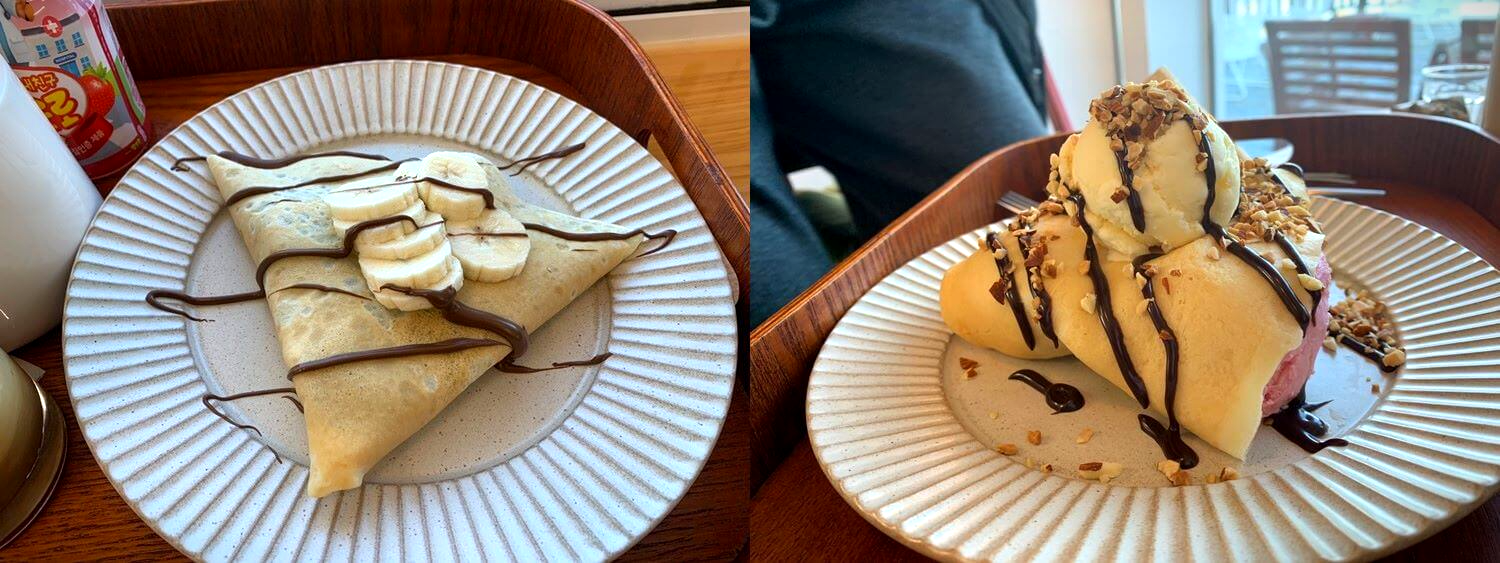 카페 더 힐 크레페