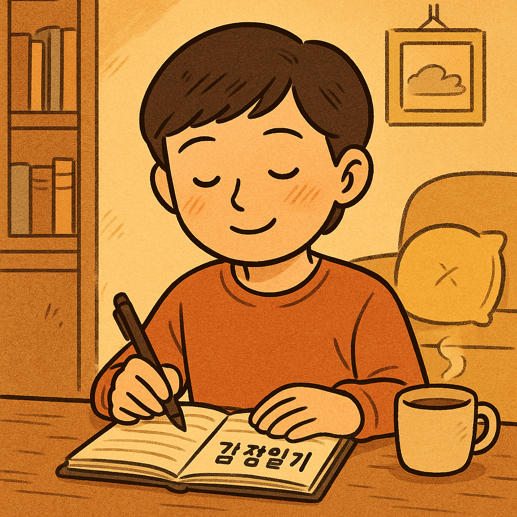 감정일기로 다스려보자