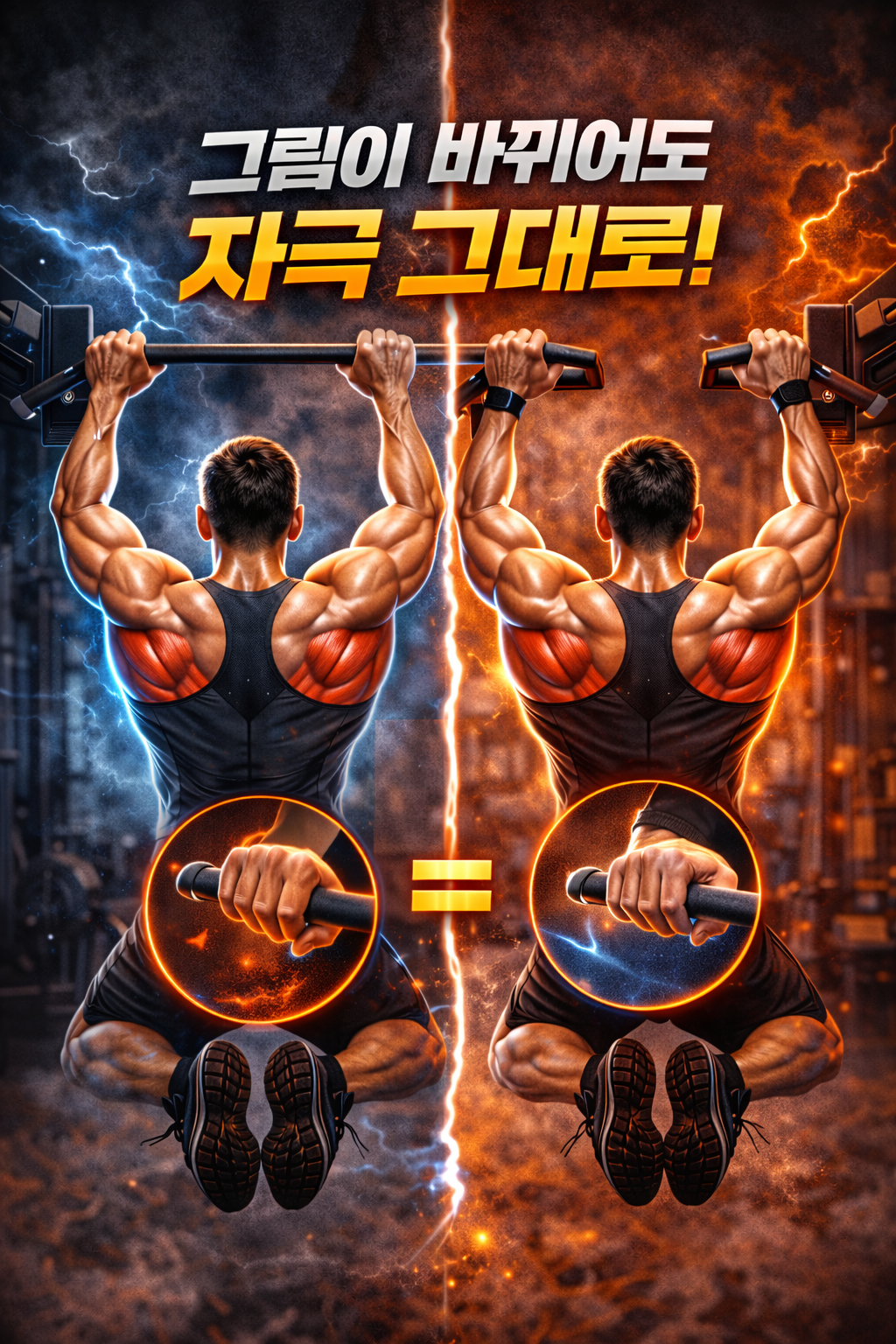 그립이 바뀌어도 자극 유지하는 구조